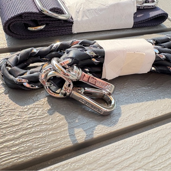 MZ Wallace Quilted Blue Crossbody Bag - Picture 8 of 11